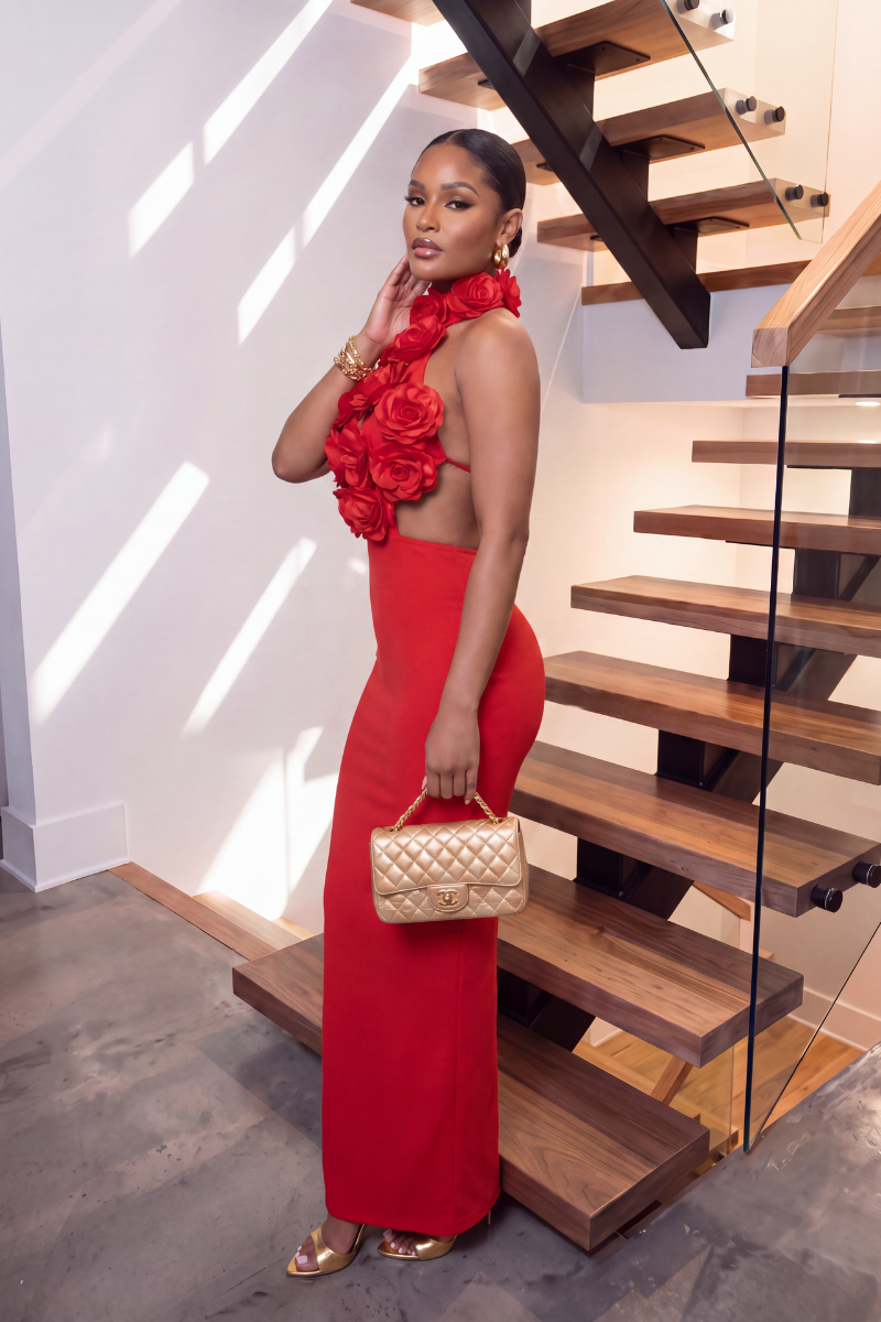 Scarlet Rose Maxi
