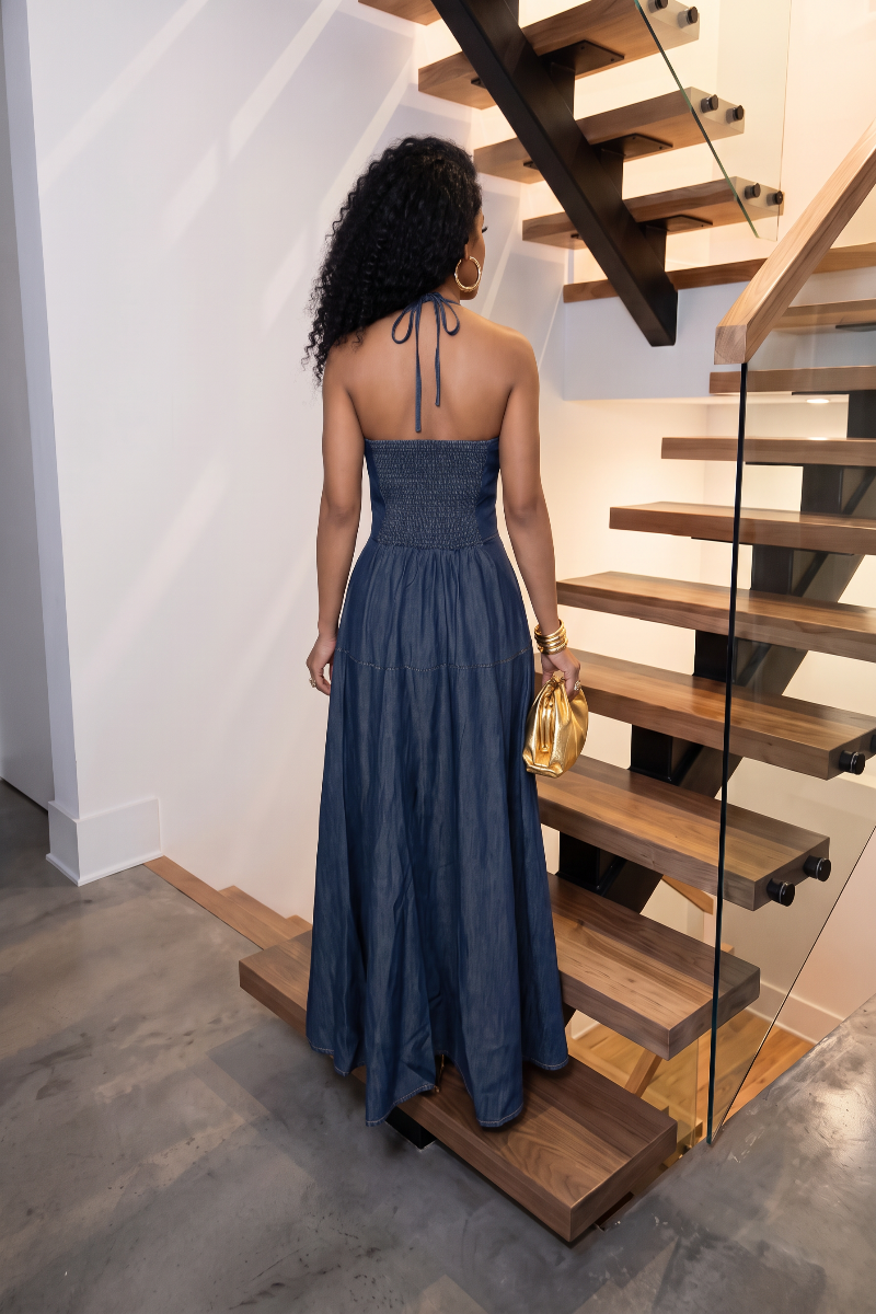 Indigo Grace Dress