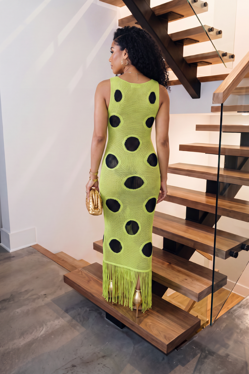 Luxe Crochet Maxi Dress