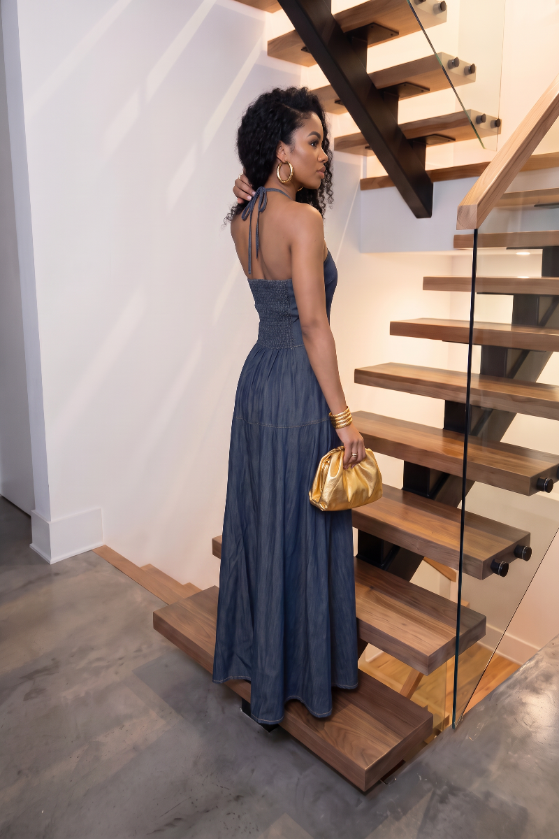 Indigo Grace Dress